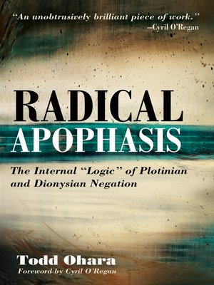 cover image of Radical Apophasis